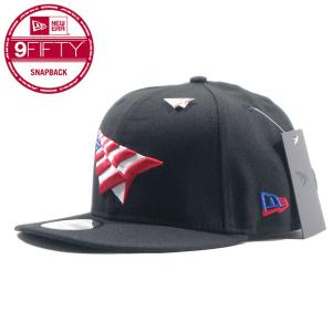 ROC NATION【9FIFTY★NEW ERAとのコラボ★フリーサイズ】ベースボールキャップ【ブラック 星条旗】新品 ロックネイション ニューエラ キャップ メンズ｜slyder