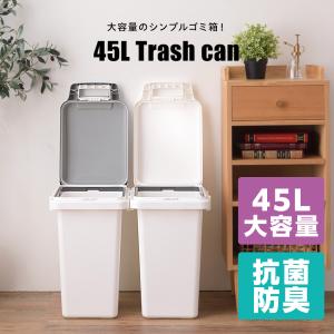 ゴミ箱 45リットル おしゃれ 抗菌 防臭 室内 屋外 臭わない 密閉タイプ キッチン 45l ダストボックス As Rsd75 Smack Zakka 通販 Yahoo ショッピング