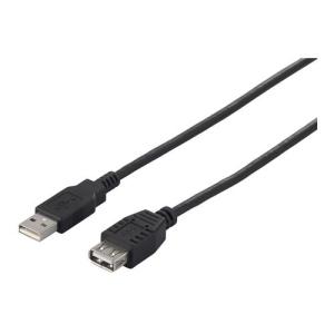 BUFFALO [BU2AA30BK] USB2.0 A to A 延長ケーブル3.0mブラック｜smafy