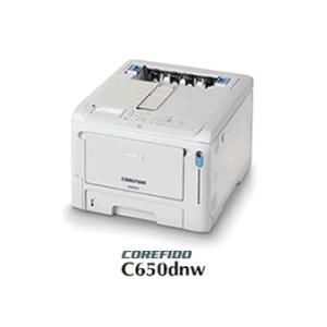 OKI [C650DNW] 5年間無償保証/メンテナンス品5年間無償提供 A4カラーLEDプリンター C650dnw(カラー35PPM・モノクロ35PPM/自動両面印刷)