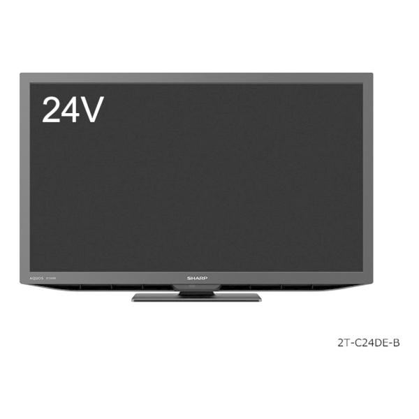 シャープ [2T-C24DE-B] 24インチ液晶テレビ ブラック
