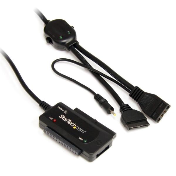 StarTech.com [USB2SATAIDE] USB 2.0 - SATA/IDE変換ケーブ...