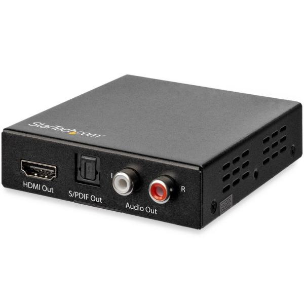 StarTech.com [HD202A] HDMIデジタルオーディオ音声分離器 4K/60Hz対応...