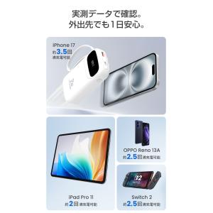 2026年 モバイルバッテリー 大容量 軽量 ...の詳細画像4