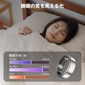 最安値挑戦 スマート指輪 スマートリング 健康...の詳細画像5