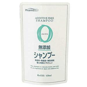 熊野油脂 ファーマアクト 無添加シャンプー 詰替 450ml×1個の商品画像
