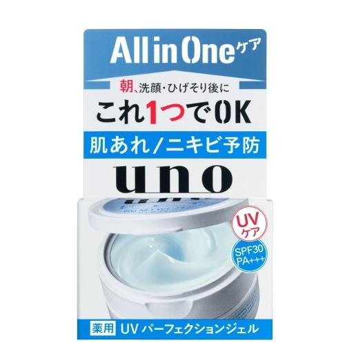 ウーノ UVパーフェクションジェル 80g[医薬部外品] / メンズ 男性 化粧水