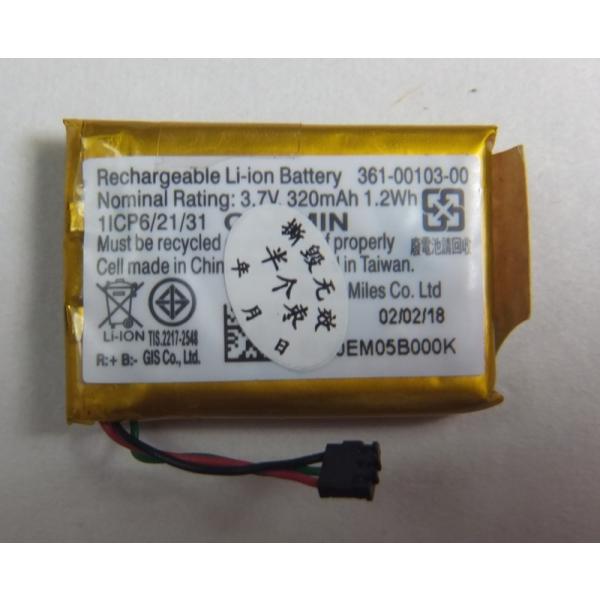 Garmin Dash Cam 45 46 55 56 66W用バッテリー 361-00103-00...