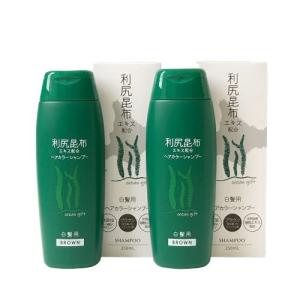 利尻昆布カラーシャンプー2本セット250ｍL×2本 ブラウン 利尻昆布カラーシャンプー2本セット250ｍL×2本ブラウン 