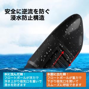 シュノーケルマスク フルフェイス 180度 子...の詳細画像4