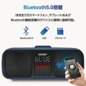 家庭用カラオケ マイク付2本き 高音質カラオケ...の詳細画像5