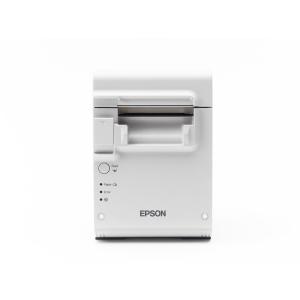 EPSONレシートプリンタ TM-L90(LAN/58mm)ホワイト TML90UE431 | エプソン TM-L90シリーズ ラベル・レシート