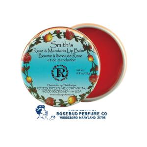 ローズバットパフューム　ローズ＆マンダリンリップバーム