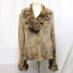 毛皮/シルク/ロシアリス/リバーシブルロングコート シルク100％ロシア