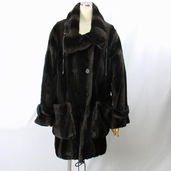 毛皮/レッキス/リアルファー/レッキス　ダブルコート　 レディース