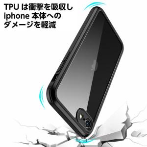 両面 クリア TPUバンバー iphone17...の詳細画像3