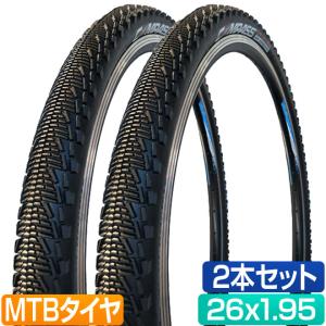 マウンテンバイク タイヤ 全品P3倍 26インチ 2本セット 26x1.95 HE 52-559 W2014 コンパス COMPASS セミブロックタイヤ｜smart-factory