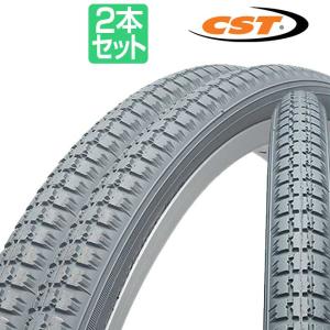 CST 車椅子用タイヤ グレー 【C63N】 24x1-3/8 車いす用タイヤ