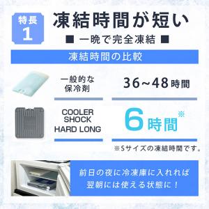 2個セット 保冷剤 最強 長時間 クーラーショ...の詳細画像4