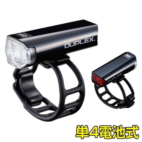 自転車 ライト 全商品P3倍 SL-LD400 DUPLEX キャットアイ cateye 電池式 ヘ...