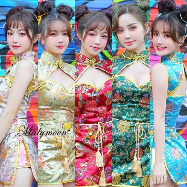 ハロウィン コスプレ チャイナ チャイナ服 花柄 マリームーン Malymoon コスプレ コスチュ...