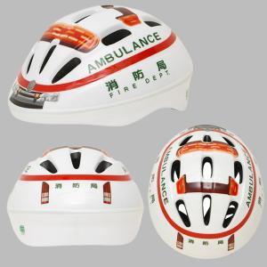 自転車 子供 ヘルメット パトカー 消防車 救...の詳細画像2