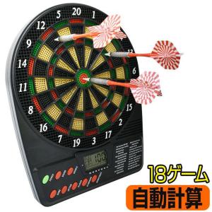 ダーツ 壁掛け スコア自動計算 18ゲーム 卓上 ゲーム