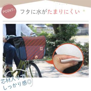 自転車 カゴ カバー 撥水 2段式バスケットカ...の詳細画像5
