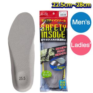 インソール 踏み抜き防止 22.5cm〜28cm 男女兼用 中敷き is-fit セーフティインソール