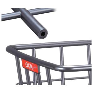 自転車 かご バスケット OGK チューブパイ...の詳細画像4