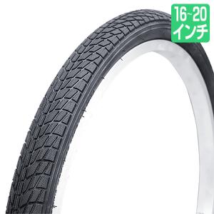 自転車 タイヤ 16インチ 18インチ 20インチ 1本 黒 ブラック 16x1.75 18x1.75 20x1.75｜smart-factory