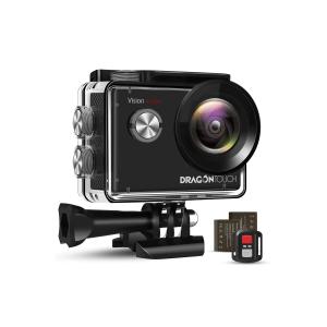 アクションカメラ 4K 20MP SONYセンサー Wi-Fi搭載 リモコン