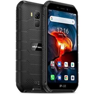 Ulefone Armor X7 PRO Android 10　スマートフォンIP68　4000mAhバッテリー　防水水中写真　MT6761クアッドコア4GB + 32GB　DUAL SIM/NFC　顔認証 (黒)