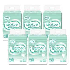 リフレ はくパンツ BIG 3L 14枚×6袋 (ケース販売) リフレ/リブドゥ
