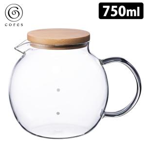 廃番●cores クリアガラスサーバー 6カップ（750ml） C516 コレス
