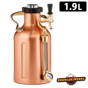 GrowlerWerks uKeg ビアサーバー ステンレス 128oz（3785ml
