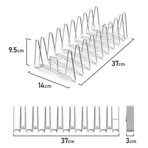 lop looop 3cmに縮む水切りラック 単品 ※撥水シートなし （2025