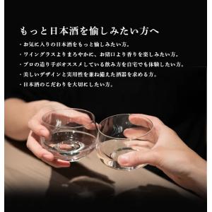 SHUWAN グラス ロゴ入り (日本酒専用 ...の詳細画像2