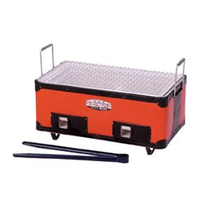 【未使用】キンカ　バーベキューコンロ　角型コンロ　BBQ バーベキューコンロ) キンカ バーベキューコンロ (角型) (B-4