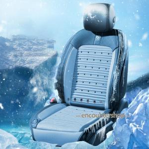 最新シートクーラー クールシート クールカーシート 車 エアーシート シートカバー 送風冷風 10枚ファン シガーライタ式 冷却 蒸れ防止 通気性