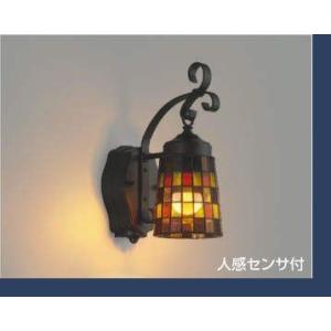 玄関灯 ポーチライト 防犯ライト 人感センサーライト 防雨型  LED AU47348L 屋内外兼用...