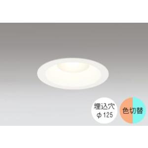 ダウンライト 125φ埋込穴 LED内蔵 60W相当 電球色と昼白色の切替ができる 調光・色切替 準...