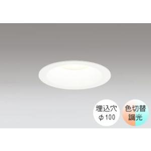 ダウンライト 100φ埋込穴 LED内蔵 60W相当 電球色と昼白色の切替ができる 調光・色切替 R...
