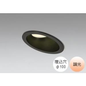 ダウンライト 100φ埋込穴 LED内蔵 60W相当 電球色 暖かみのあるオレンジ色の光 調光 R1...