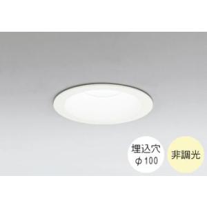 ダウンライト 100φ埋込穴 LED内蔵 100W相当 温白色 明るい雰囲気の黄色い光 調光不可 準...