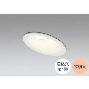 ダウンライト 100φ埋込穴 LED内蔵 60W相当 電球色 暖かみのあるオレンジ色の光 調光不可 ...