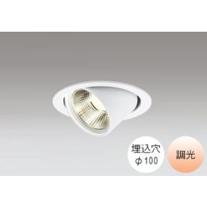 ダウンライト 100φ埋込穴 LED内蔵 60W相当 電球色 暖かみのあるオレンジ色の光 調光 R1...