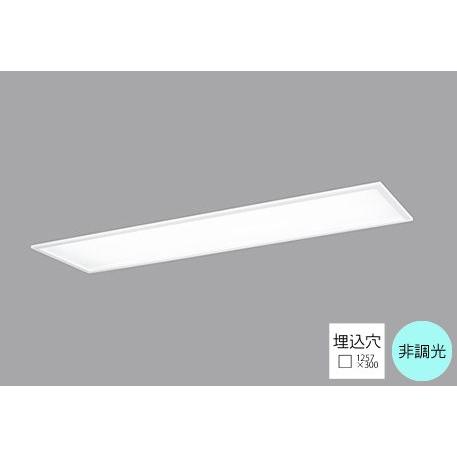 ダウンライト埋込穴寸法□1257×300mm LED内蔵 HF32W相当 昼白色 爽やかな白色の光 ...