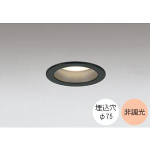 ダウンライト 75φ埋込穴 LED内蔵 60W相当 電球色 2700K 調光不可 軒下取付専用 屋外...
