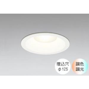 ダウンライト 125φ埋込穴 LED内蔵 100W相当 電球色〜昼光色 色の変化を楽しむ 調光 調色...